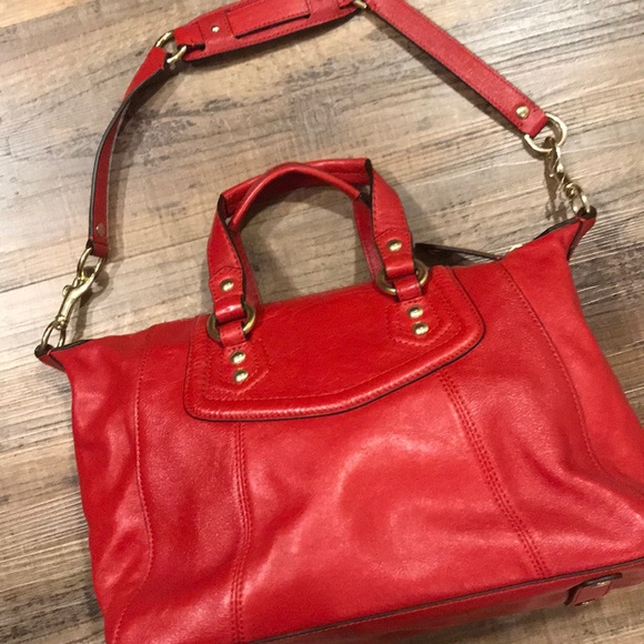 Coach Bags Vintage Coach Red Handbag Poshmark